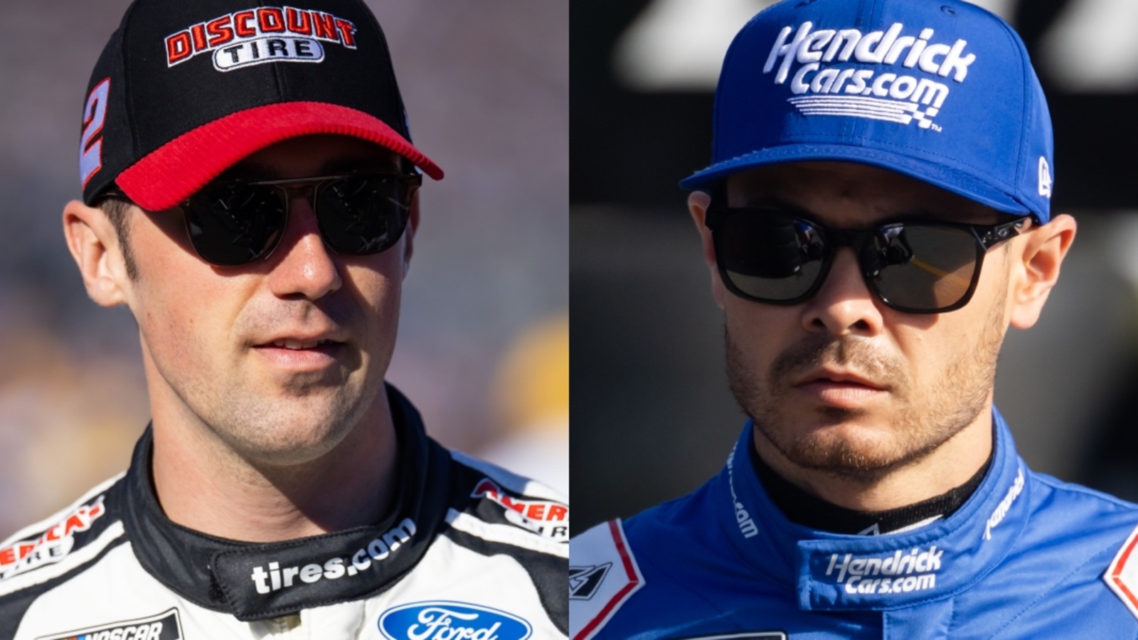 Austin Cindric passed his business card to Kyle Larson to voice his displeasure after getting wrecked