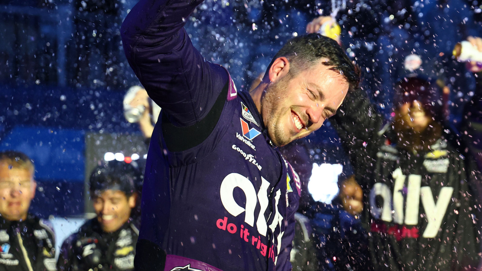 Alex Bowman reveals epic celebration planned after winning in Chicago