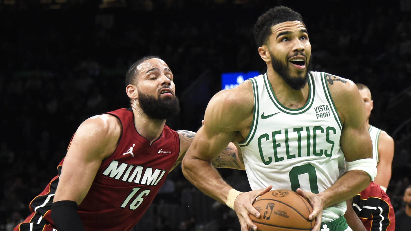 Former Celtic believes Heat intentionally tried to injure Jayson Tatum