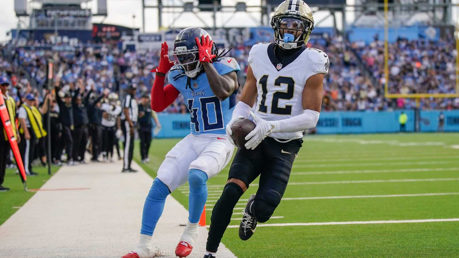 Saints agree to four-year extension with WR Chris Olave worth up to $132 million