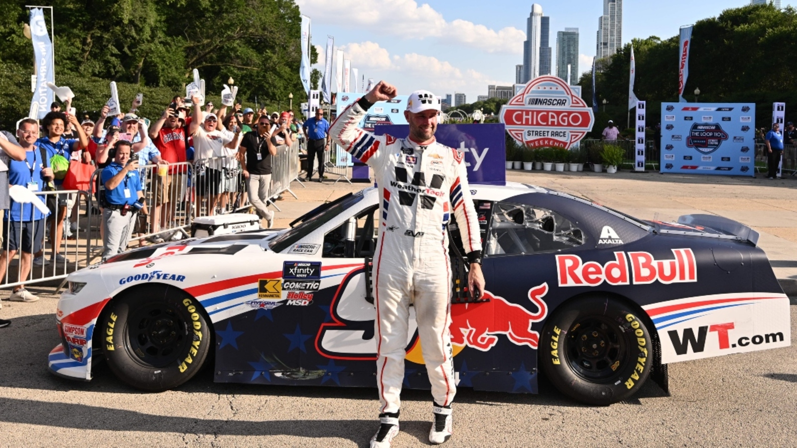 Shane van Gisbergen praises ‘great young driver’ Connor Zilisch after duel in Chicago Xfinity race