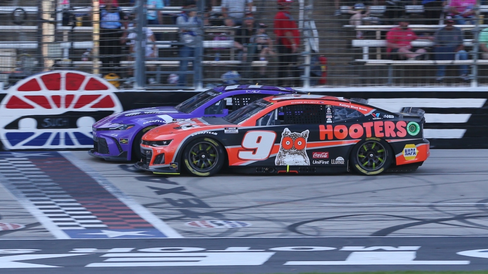 Denny Hamlin believes NASCAR extended caution laps at Texas for Green White Checkered finish