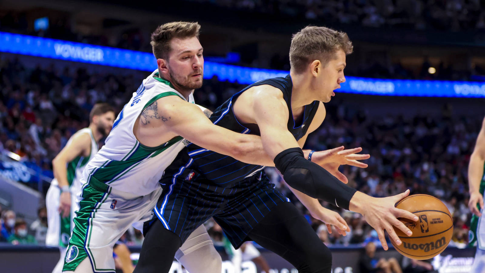 Watch: Luka Doncic, Moe Wagner get double technicals in scuffle