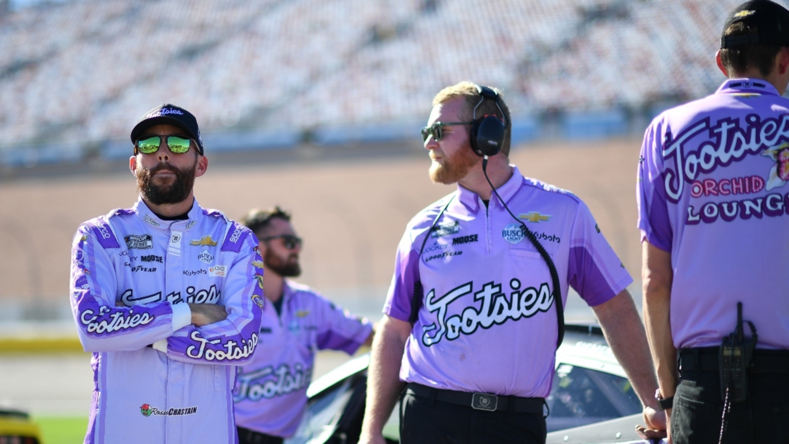 Ross Chastain dropping to rear at Las Vegas after incident in practice