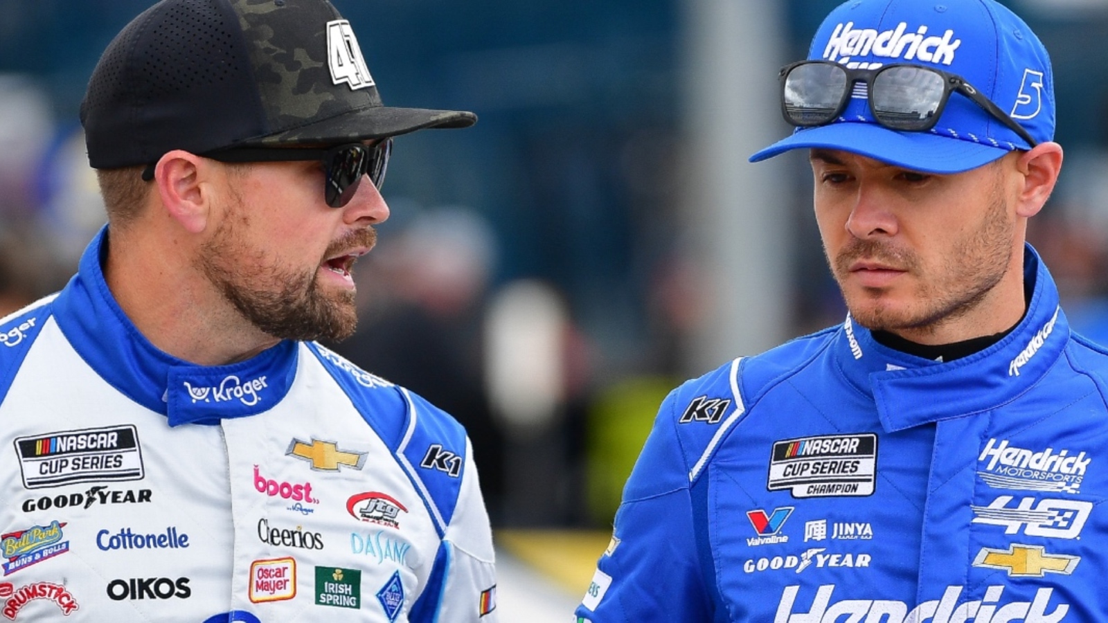 Kyle Larson believes Ricky Stenhouse Jr. would ‘for sure’ beat Kyle Busch in an actual fight