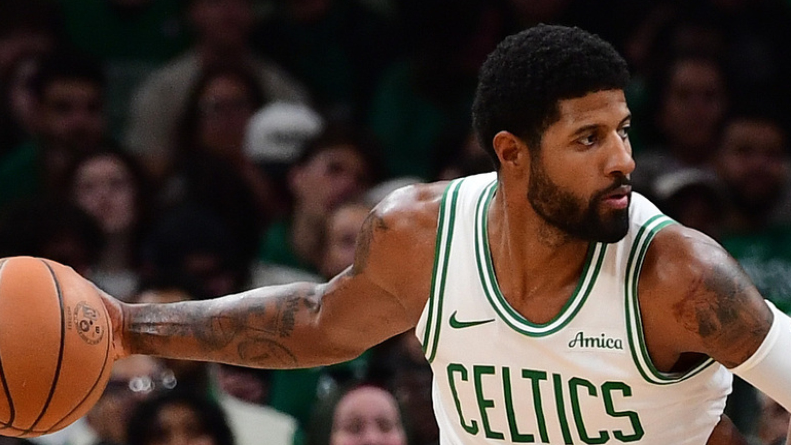 Paul George scores 38 points in Celtics debut but fined $2,000 for flopping