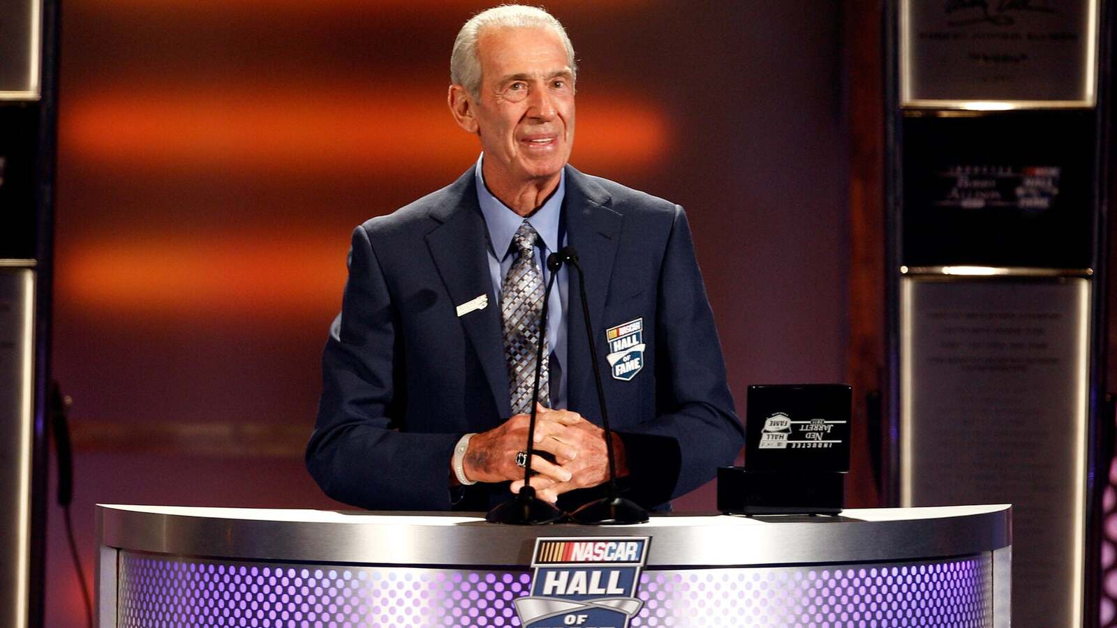 Denny Hamlin pays tribute to legendary NASCAR driver Ned Jarrett after FireKeepers Casino 400 win