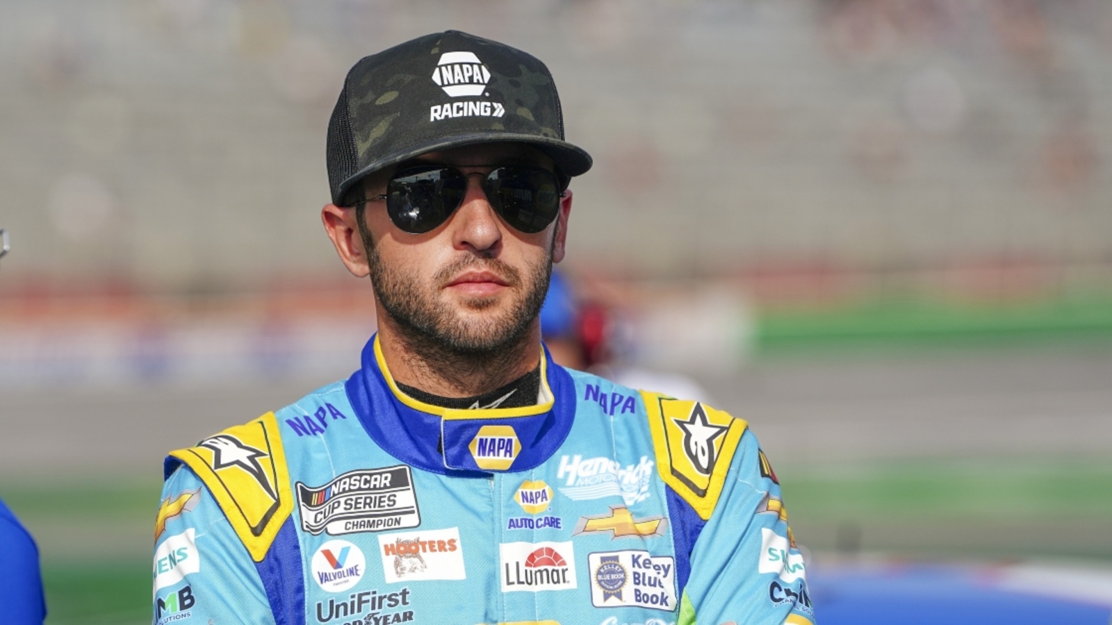 Chase Elliott pressed for his opinion on Denny Hamlin, Kyle Larson ending at Pocono