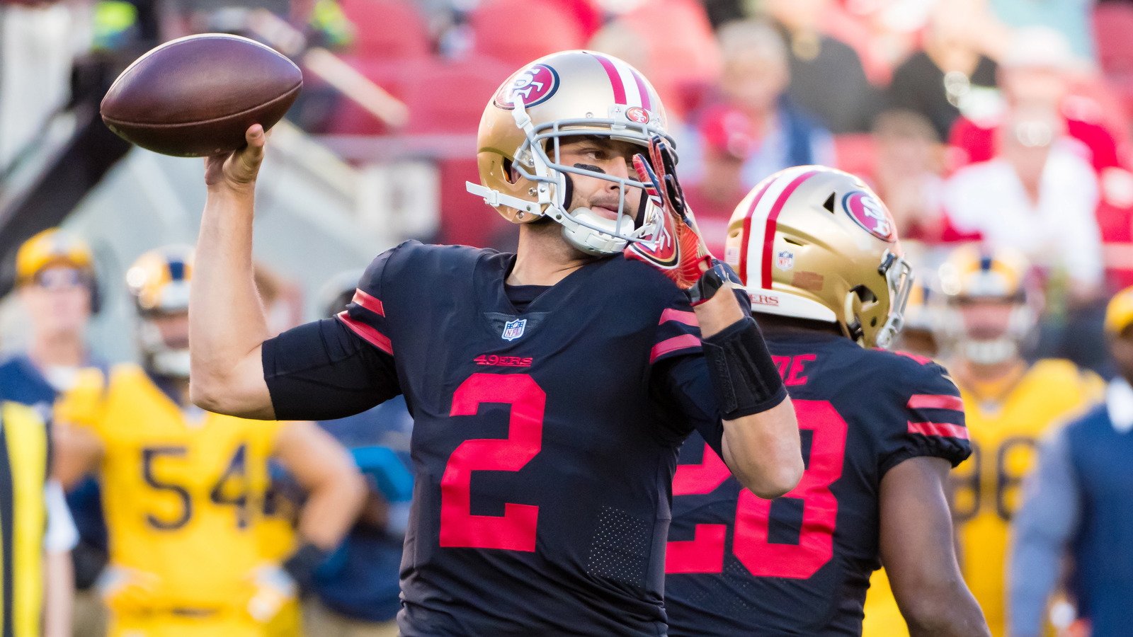 Watch Brian Hoyer Throws Interception On 49ers First Play Of Game Yardbarker