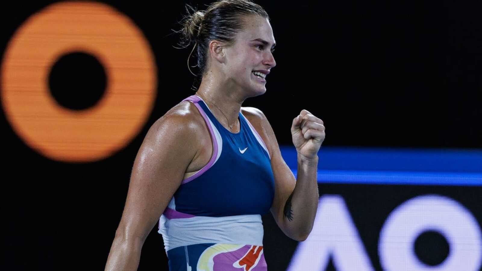 Arnya Sabalenka advances to Australian Open second round with ease