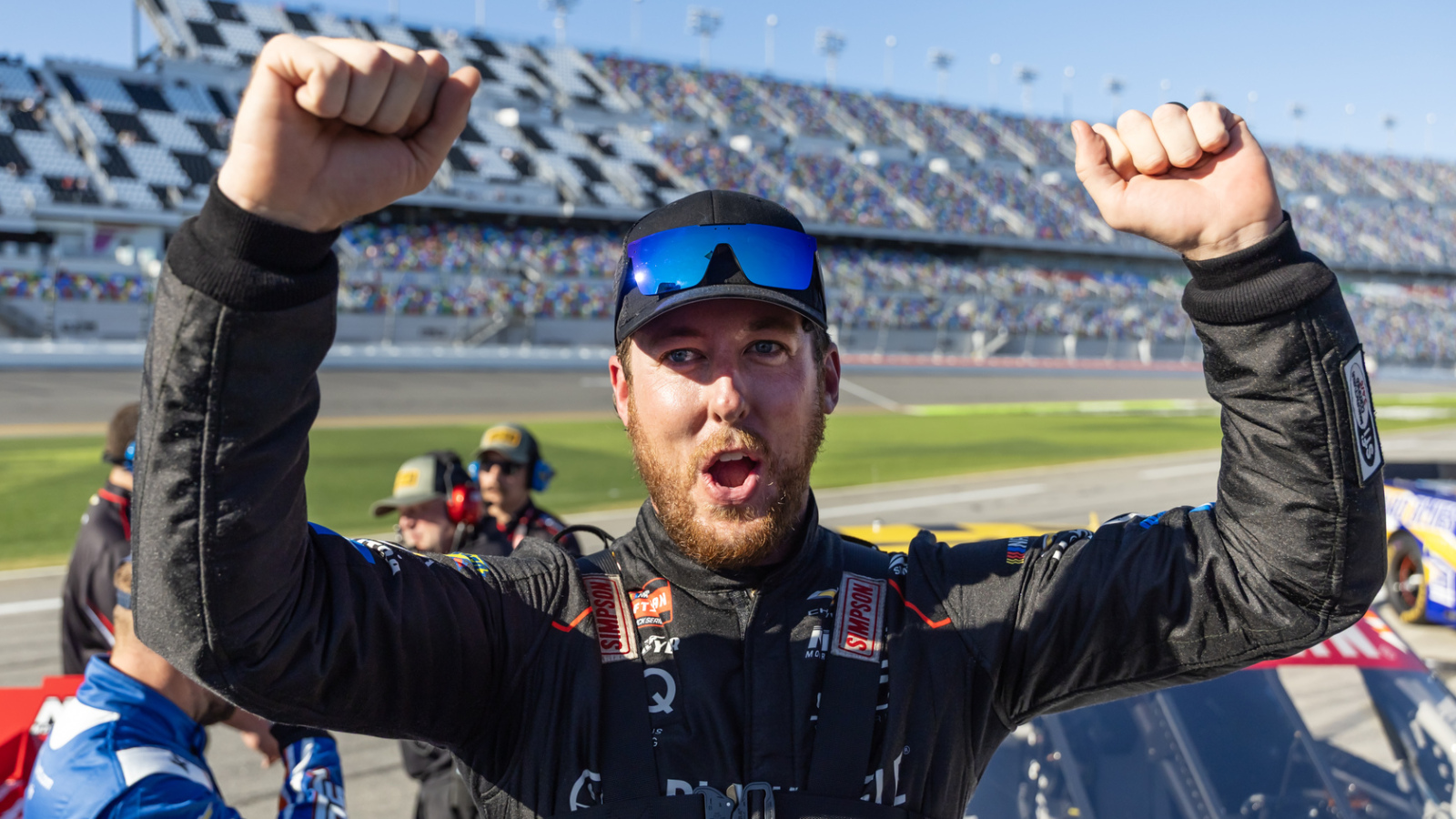 Cleetus McFarland 'trying not to look like an idiot' at Rockingham