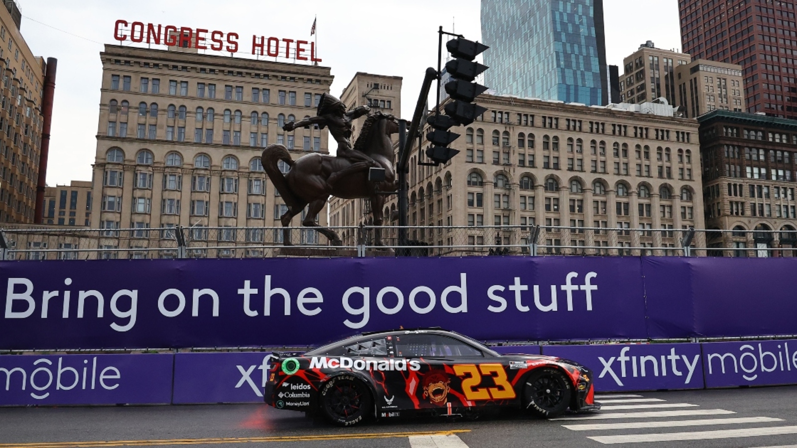 Denny Hamlin predicts NASCAR decision on Bubba Wallace penalty, compares to Carson Hocevar