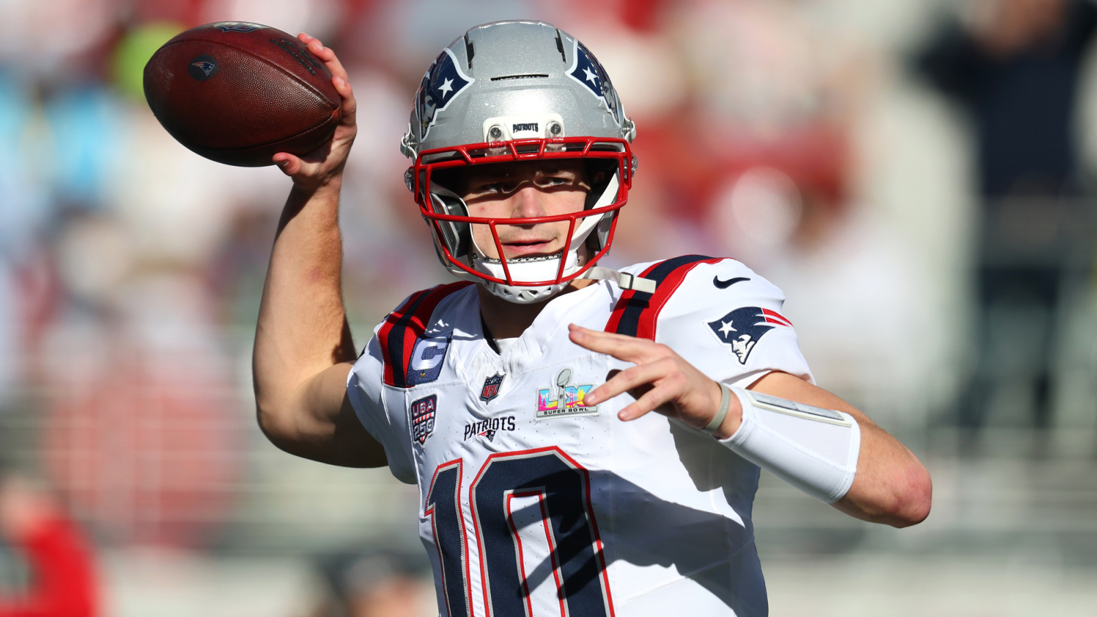Patriots' Drake Maye opens up about Will Campbell amid Caleb Lomu chatter