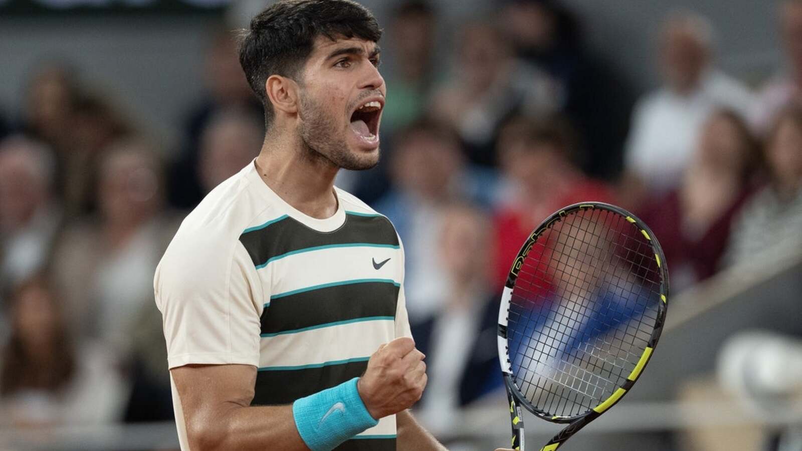Carlos Alcaraz roars past Jannik Sinner in epic French Open final