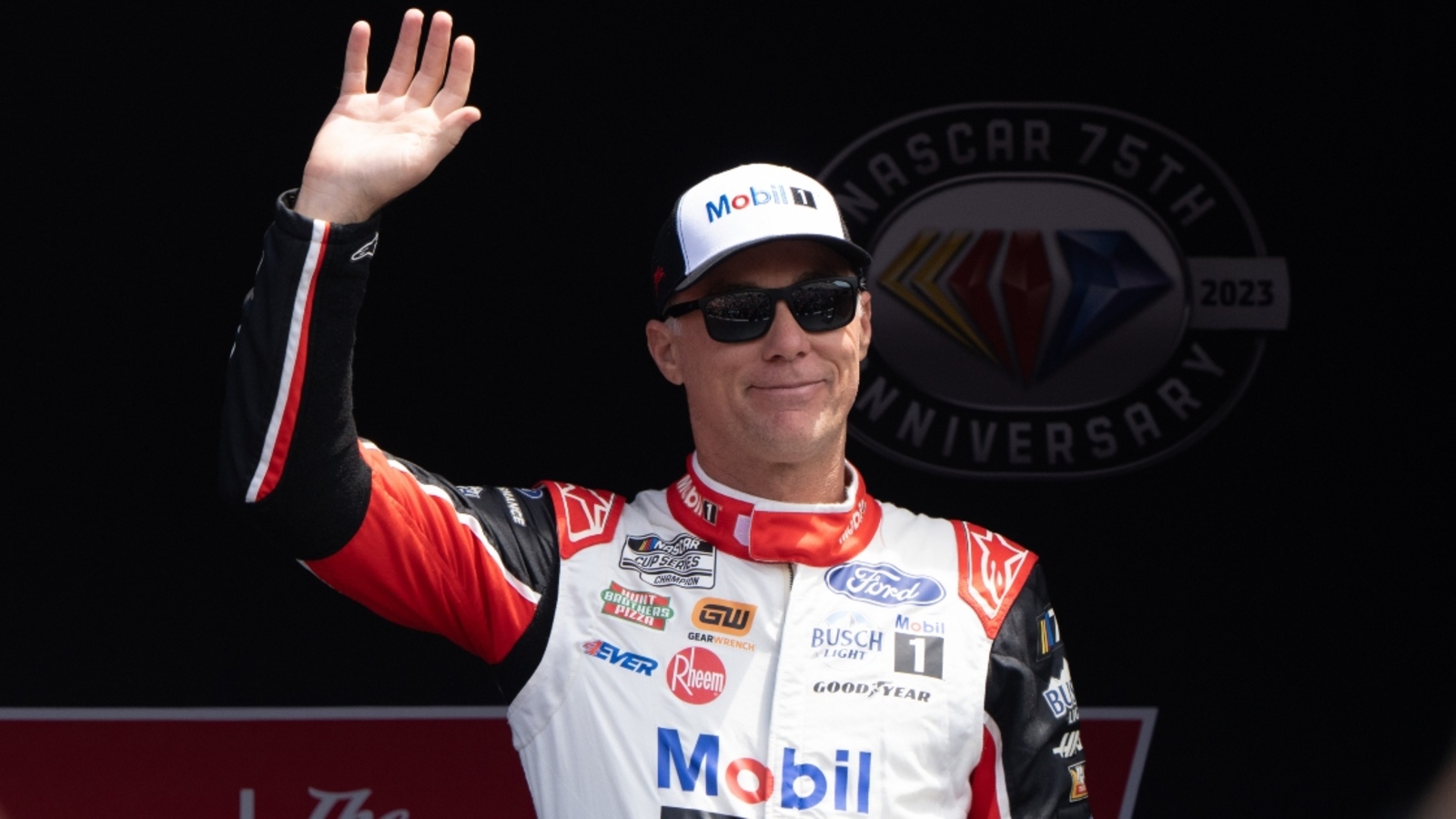Kevin Harvick explains pitching his wife idea to fill-in for Kyle Larson at North Wilkesboro