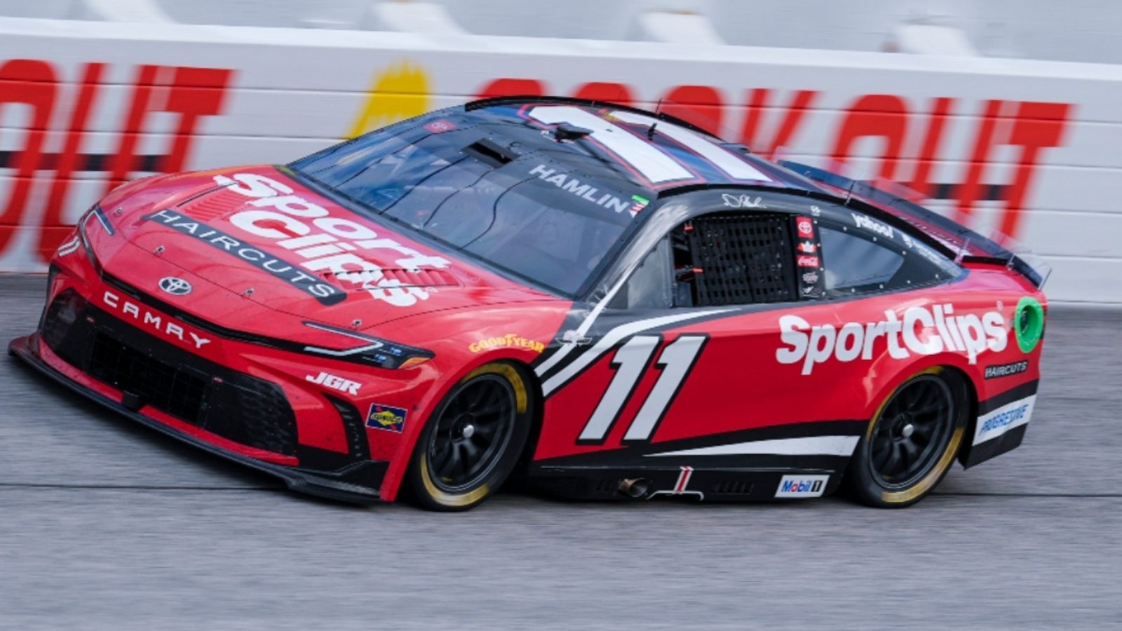 Denny Hamlin steals Goodyear 400 in overtime at Darlington for second win in a row