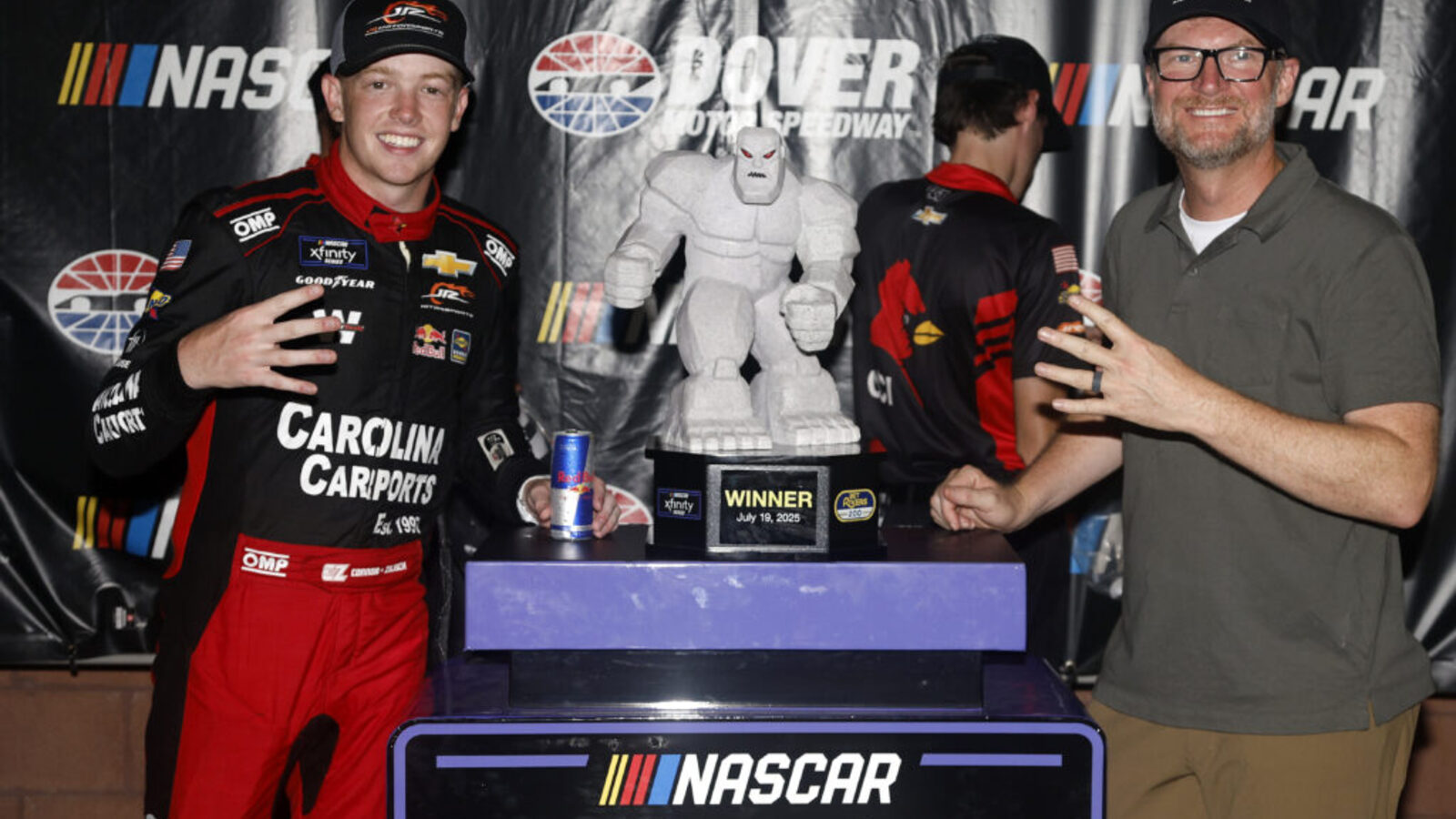 Connor Zilisch Claims Rain Shortened Xfinity Series Win at Dover