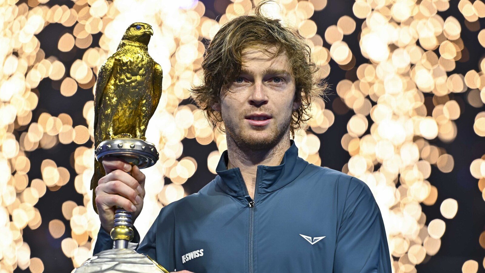 Video - Andrey Rublev unable to keep it together when talking about new coach Marat Safin in Monte-Carlo