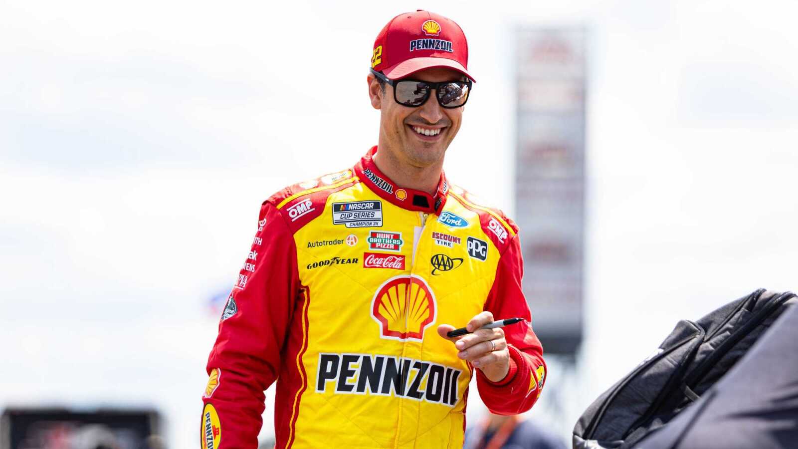 Joey Logano accuses Ross Chastain of wrecking him on purpose