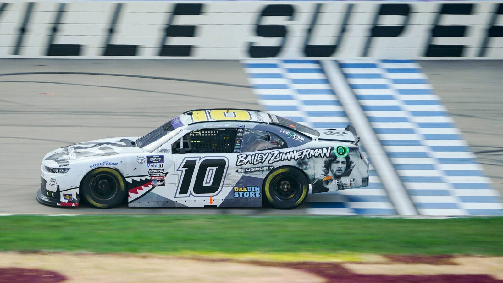 Allmendinger rolls to a chaotic Xfinity victory at Nashville