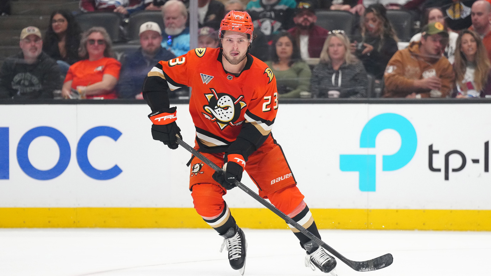 Mason McTavish practices with the Ottawa 67s