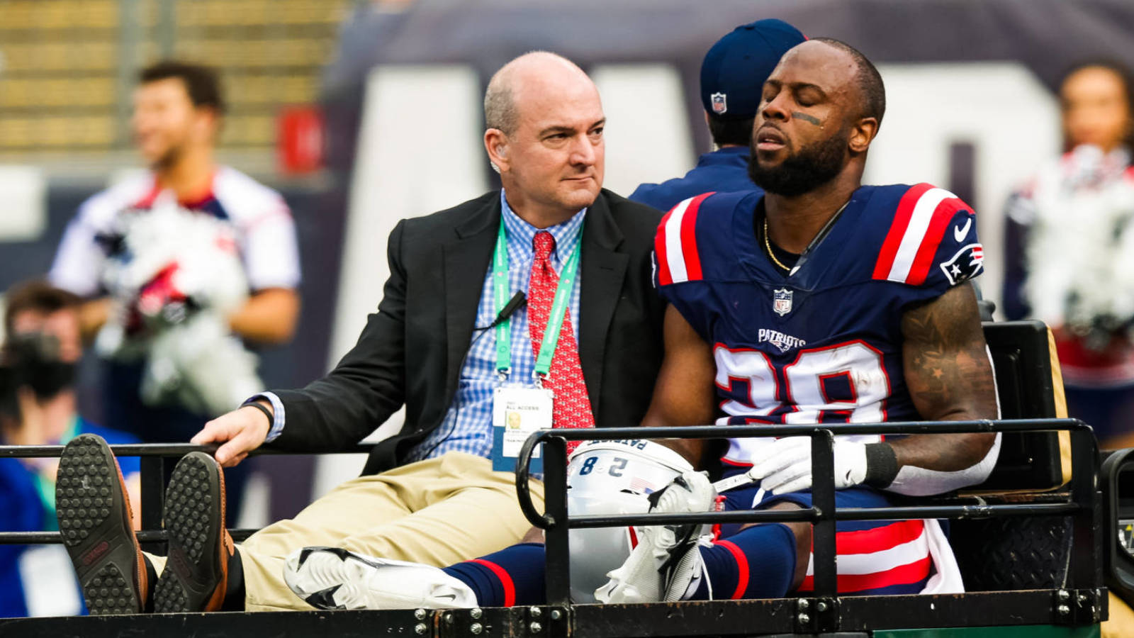Patriots RB James White expected to miss rest of the season with hip injury - NewsOpener Patriots RB James White expected to miss rest of the season with hip injury