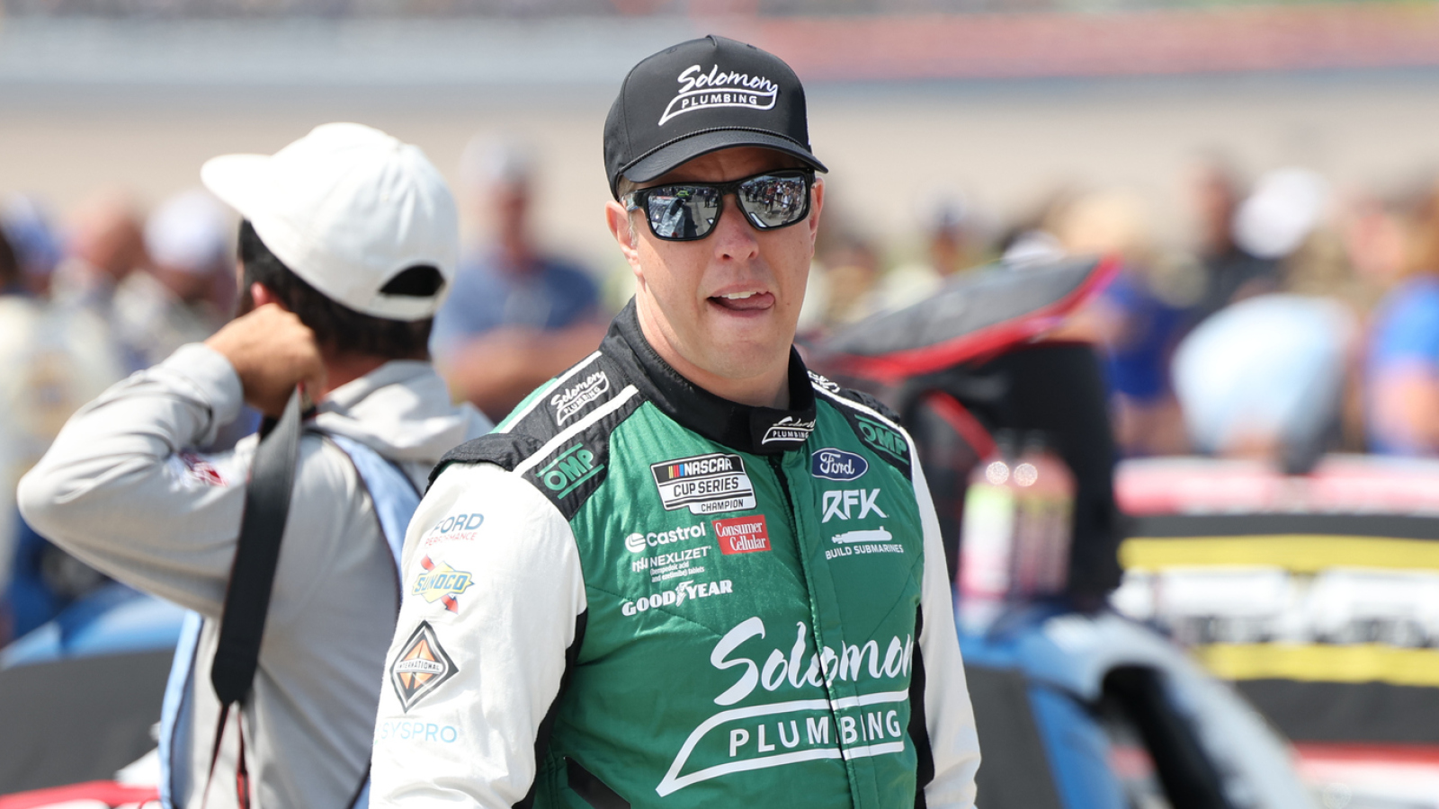 Brad Keselowski will miss Clash at Bowman Gray Stadium after leg injury