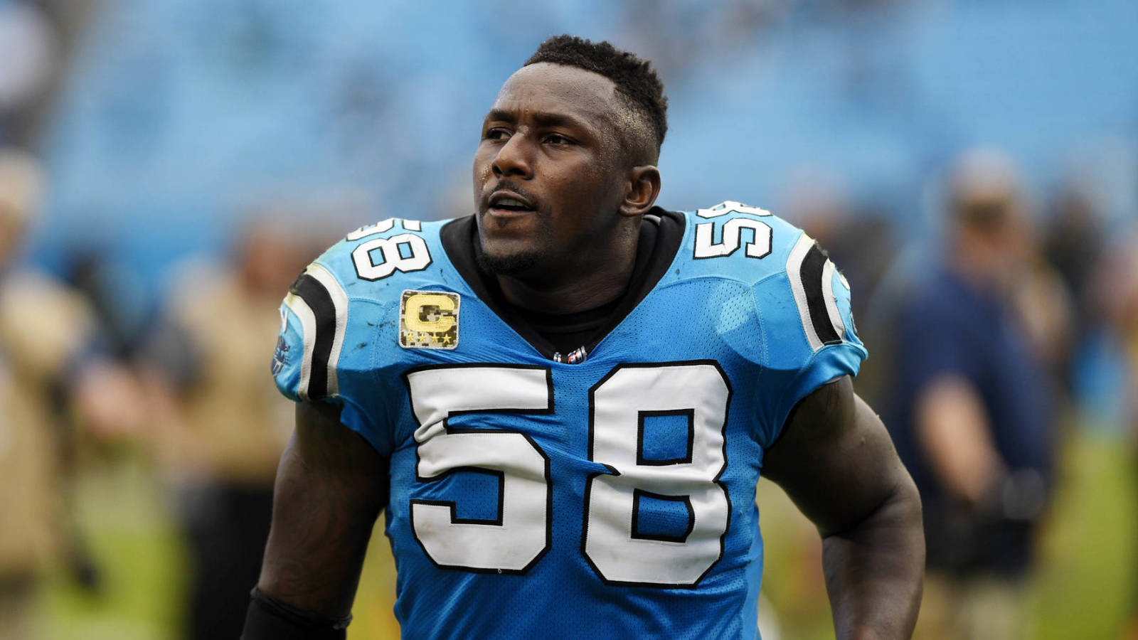 blue thomas davis jersey