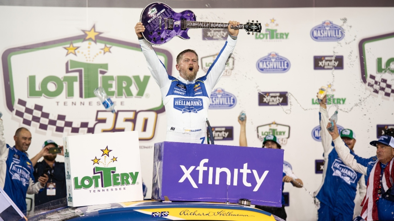 Justin Allgaier has found his peace since winning Xfinity Series championship