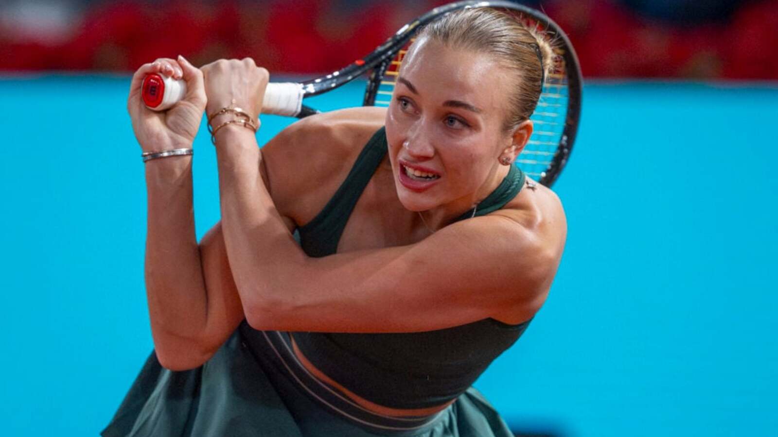 Anastasia Potapova spotted arguing with boyfriend during Madrid Open defeat