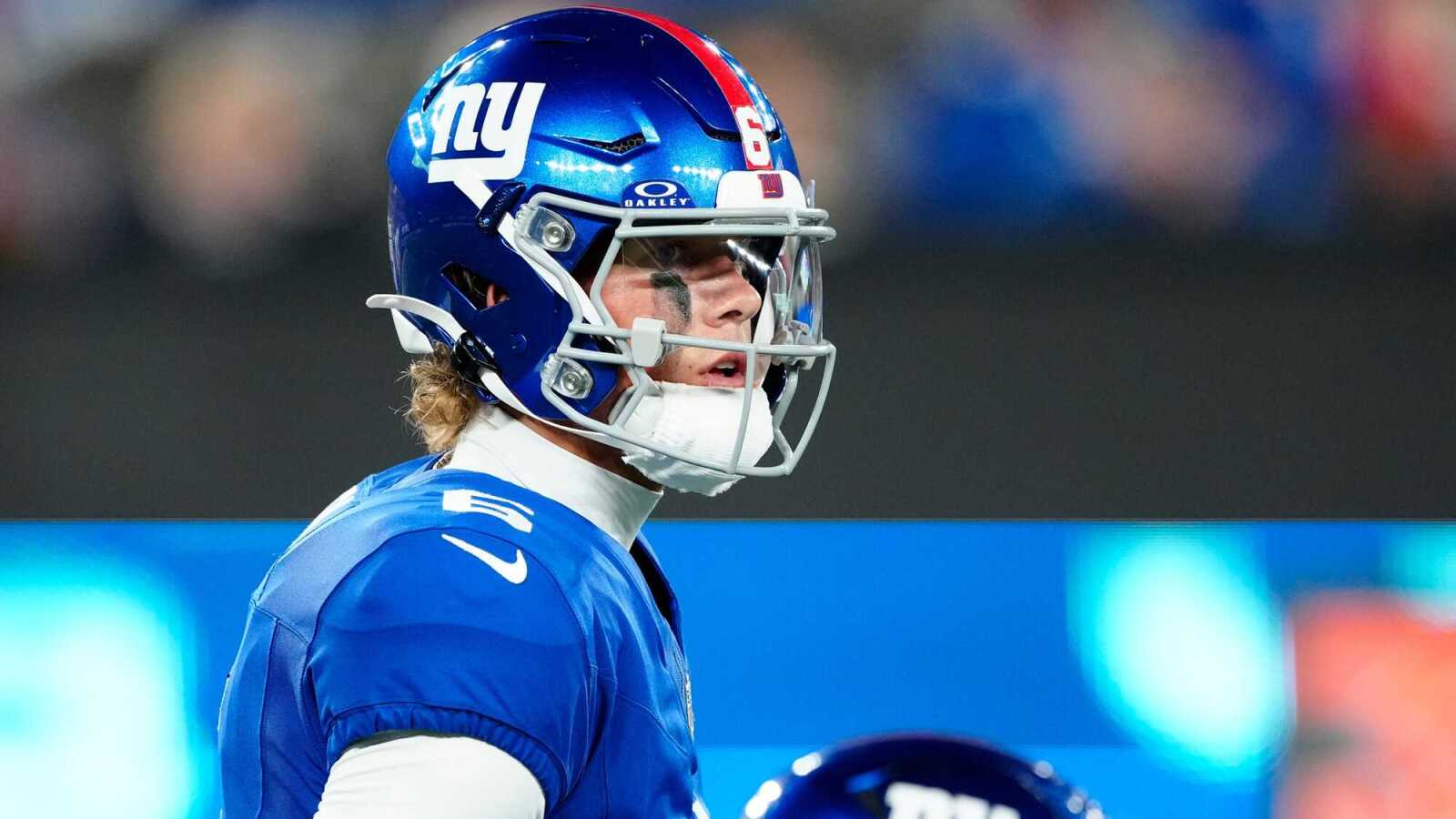Giants' Brian Daboll sends message to Jaxson Dart after concussion scare