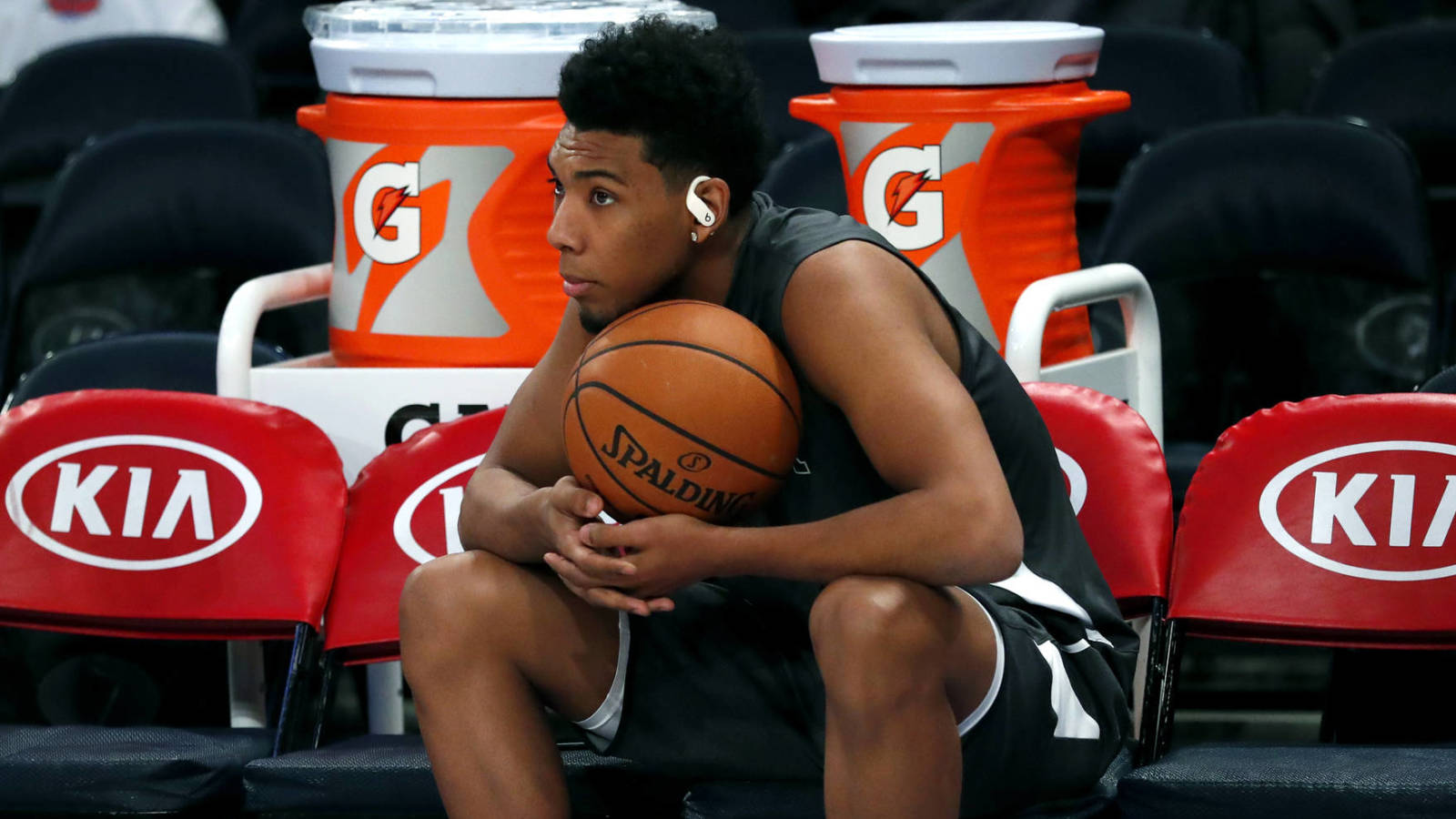 As Knicks Guard Allonzo Trier Sits He Insists He Ll Be Ready When