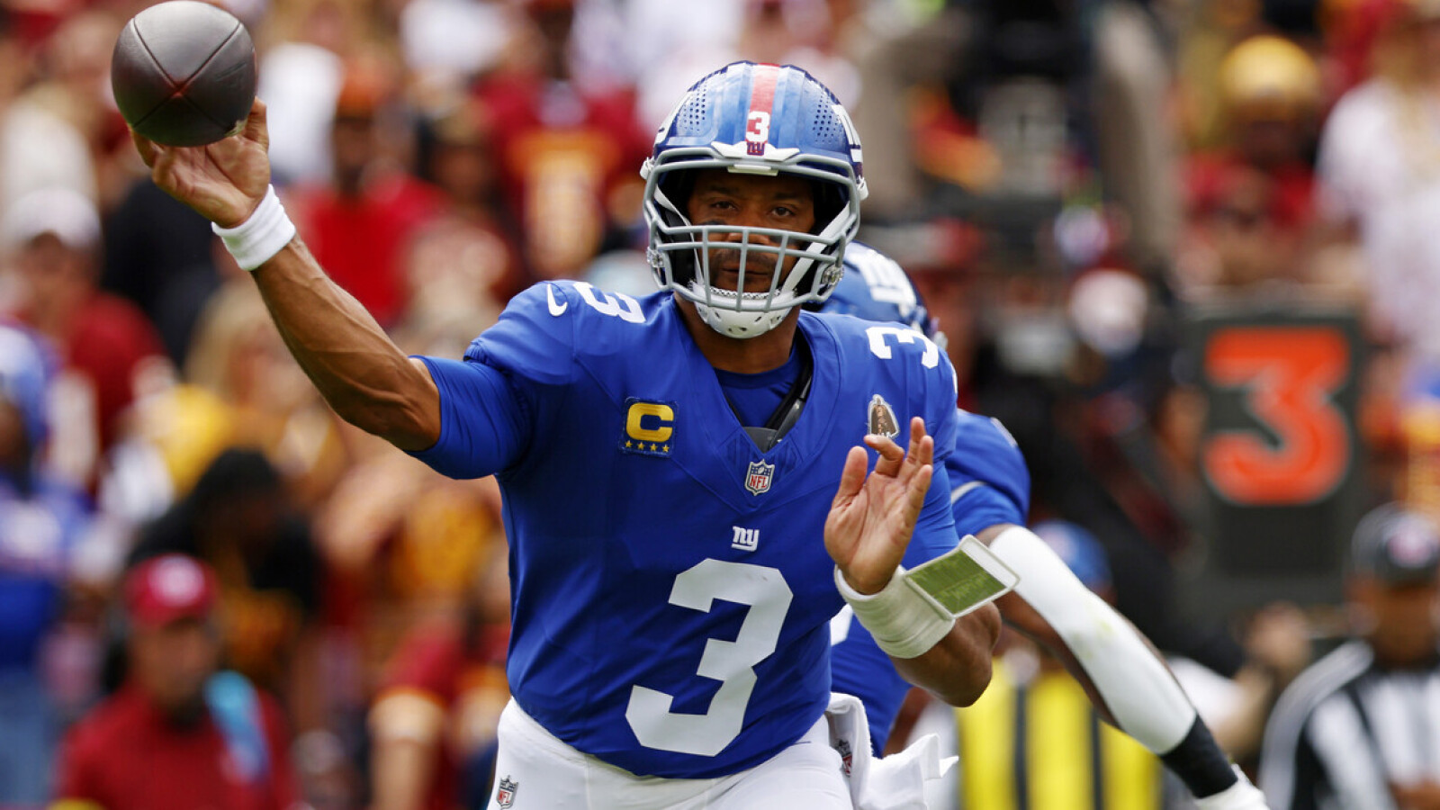 Do stats show Giants are making right Russell Wilson, Jaxson Dart call?