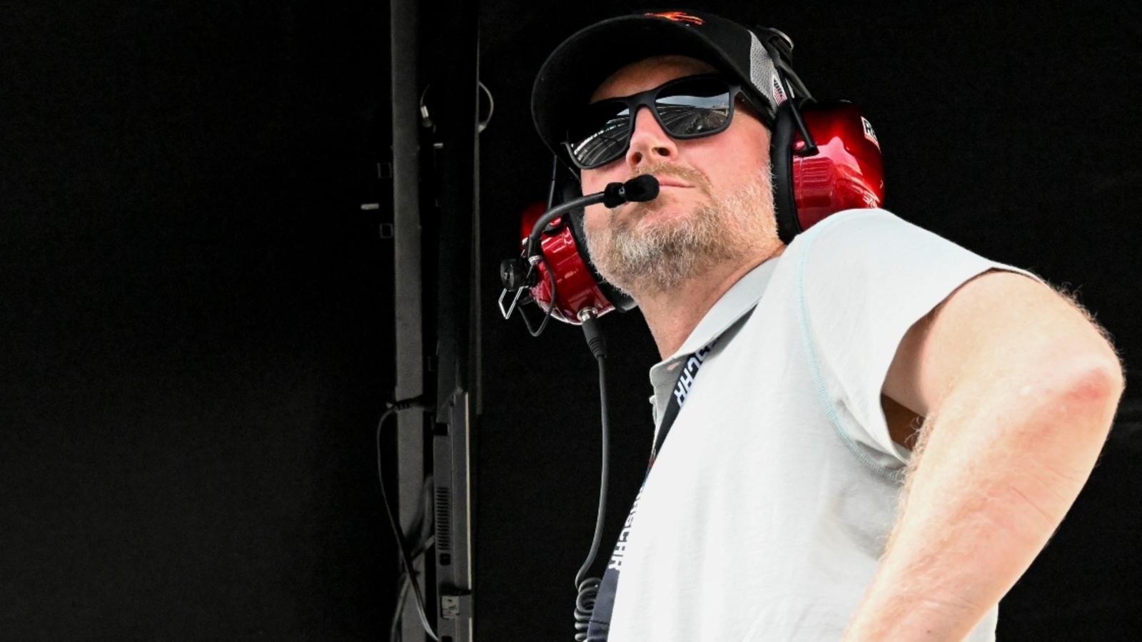 Dale Earnhardt Jr. reacts to Bubba Wallace winning Brickyard 400 in double overtime