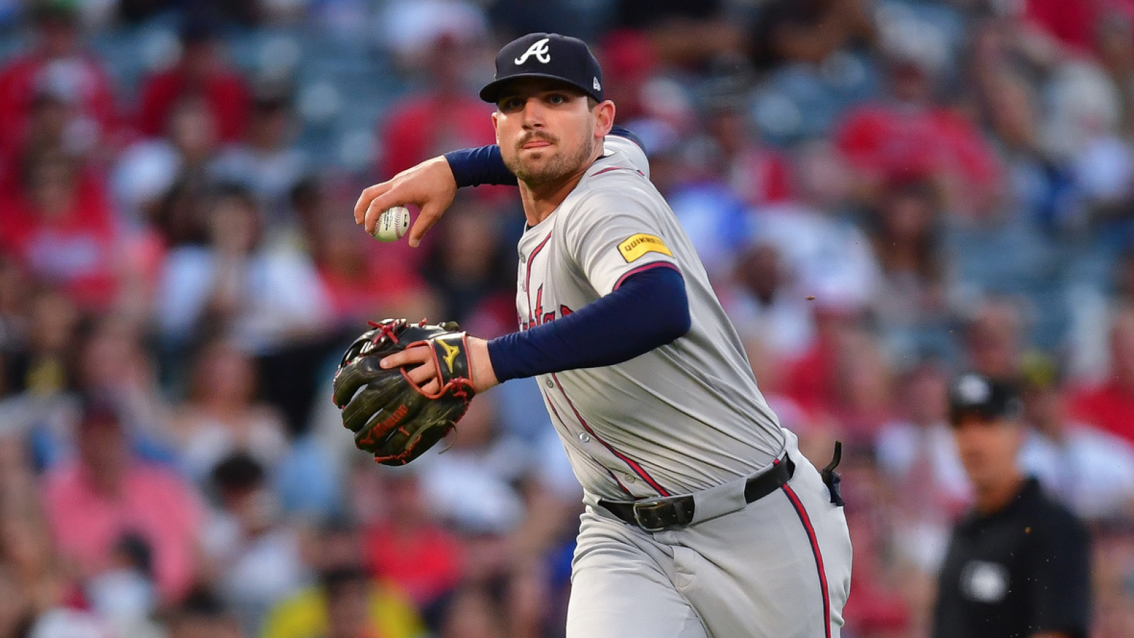Braves' Austin Riley to undergo MRI after suffering injury vs. Angels