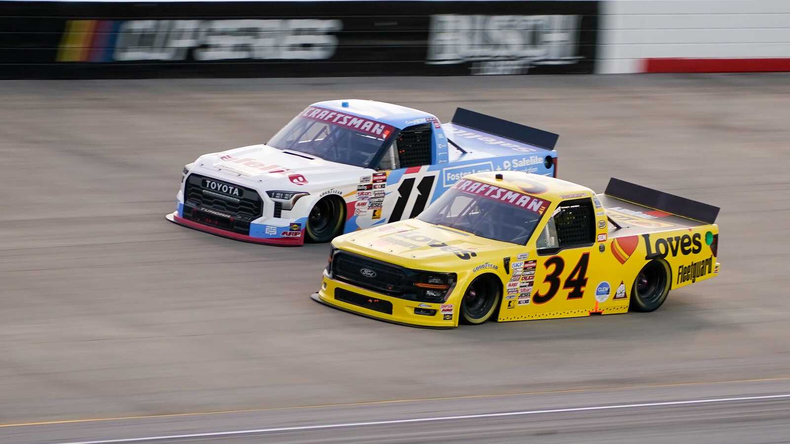 Riggs Takes a Wild Ride on Bristol’s Opening Lap