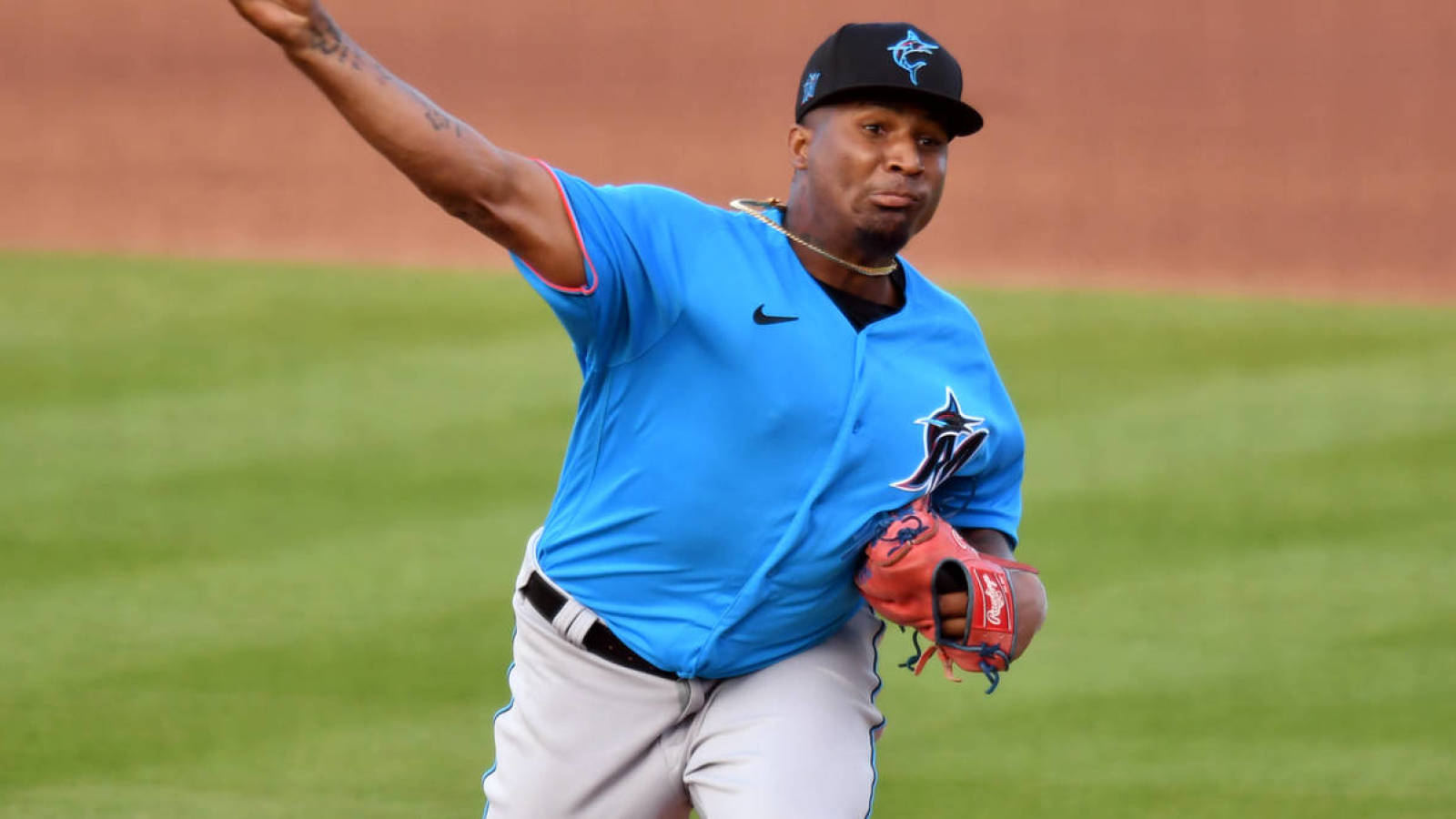 Marlins' Sixto Sanchez dealing with shoulder discomfort