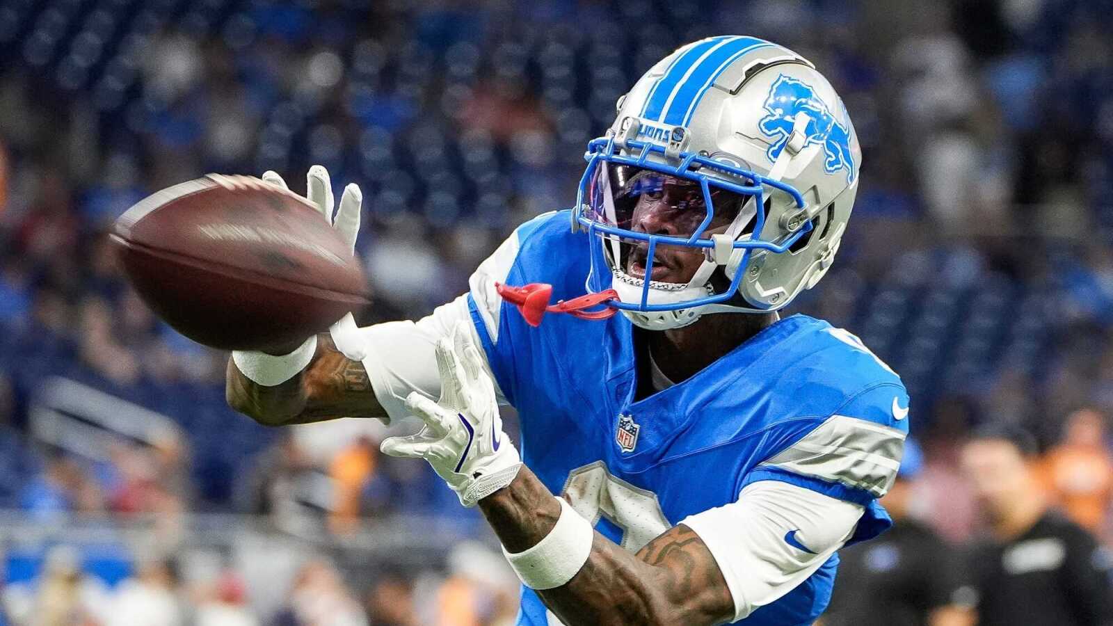 Suspended Lions WR Jameson Williams facing gun charge