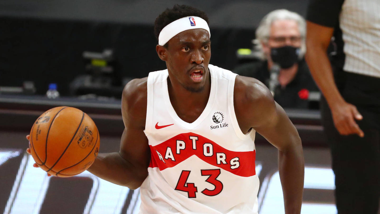 pascal siakam signed basketball