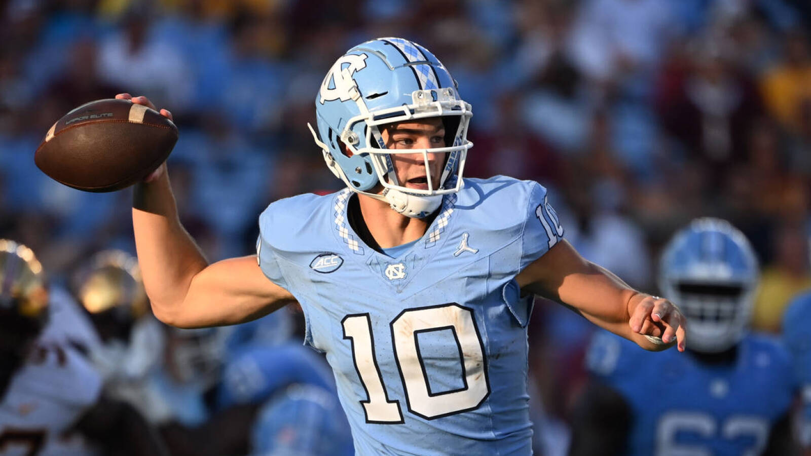 UNC HC Mack Brown explains why ceiling for QB Drake Maye is 'so high'