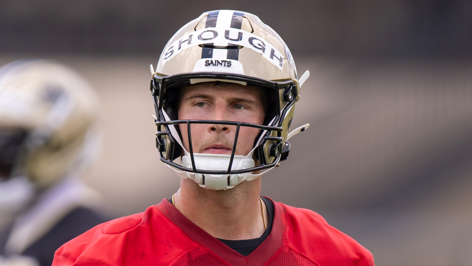 Rookie Tyler Shough makes promise to Saints after Derek Carr retirement