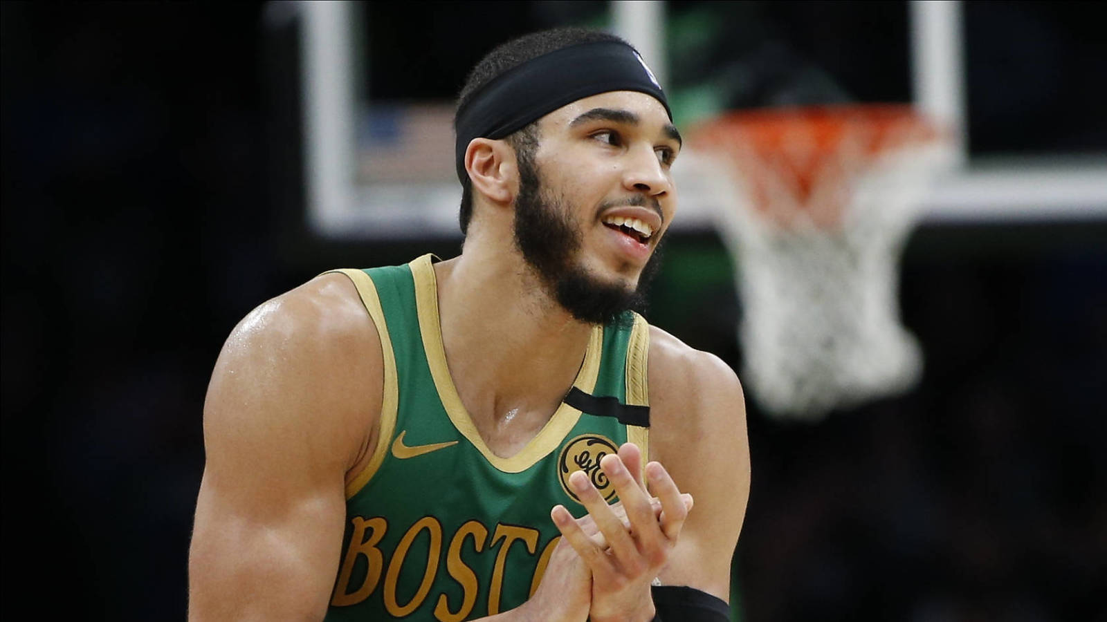 jayson tatum black celtics jersey