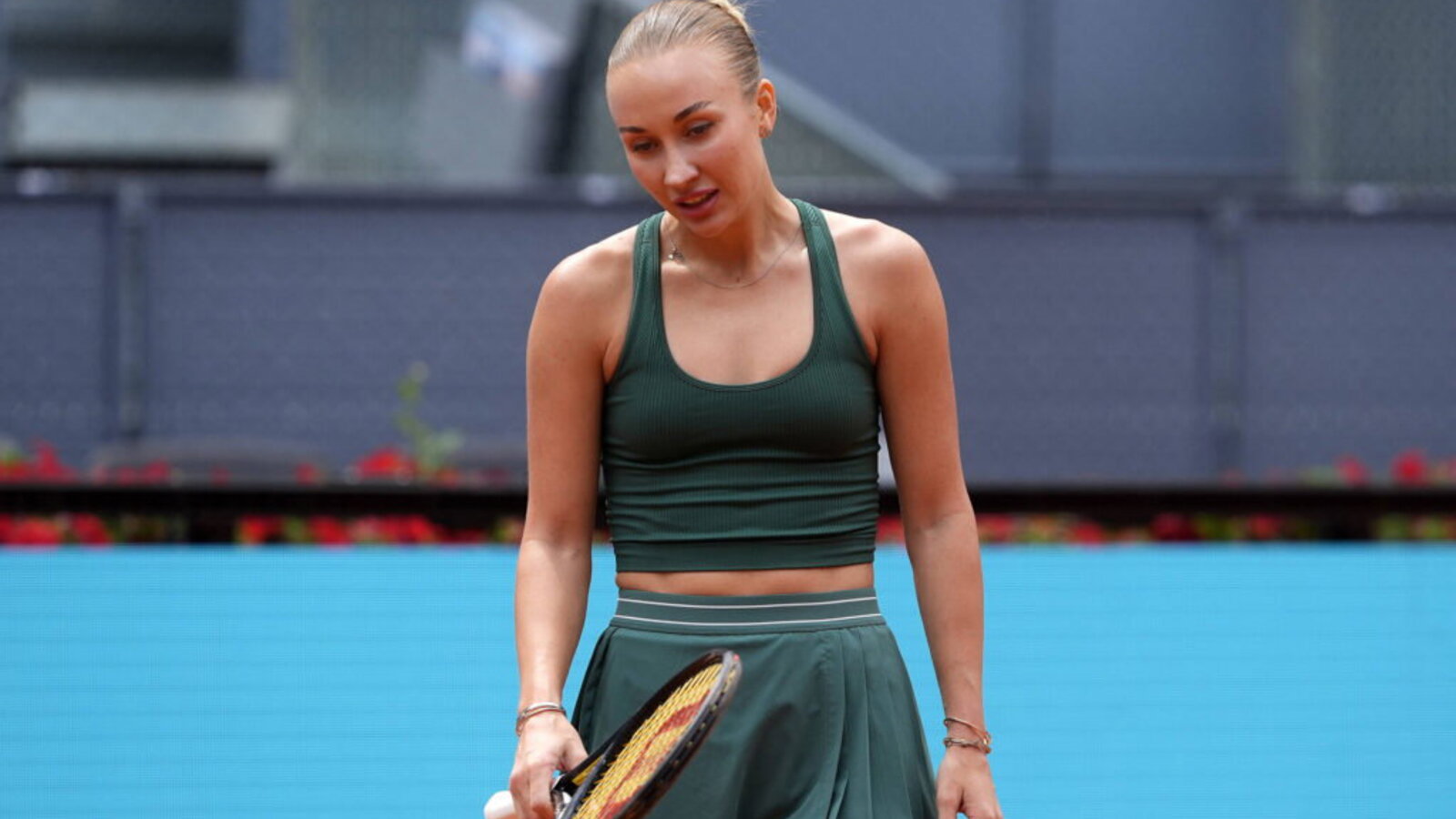 Anastasia Potapova’s Boyfriend Tallon Griekspoor Her During Madrid Open Loss vs. Marta Kostyuk