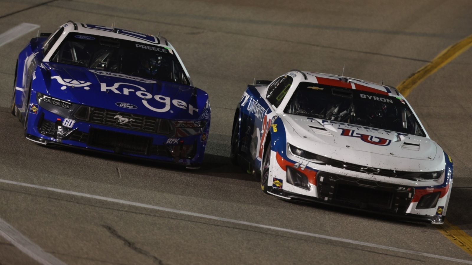William Byron clinches regular season championship over Chase Elliott at Richmond