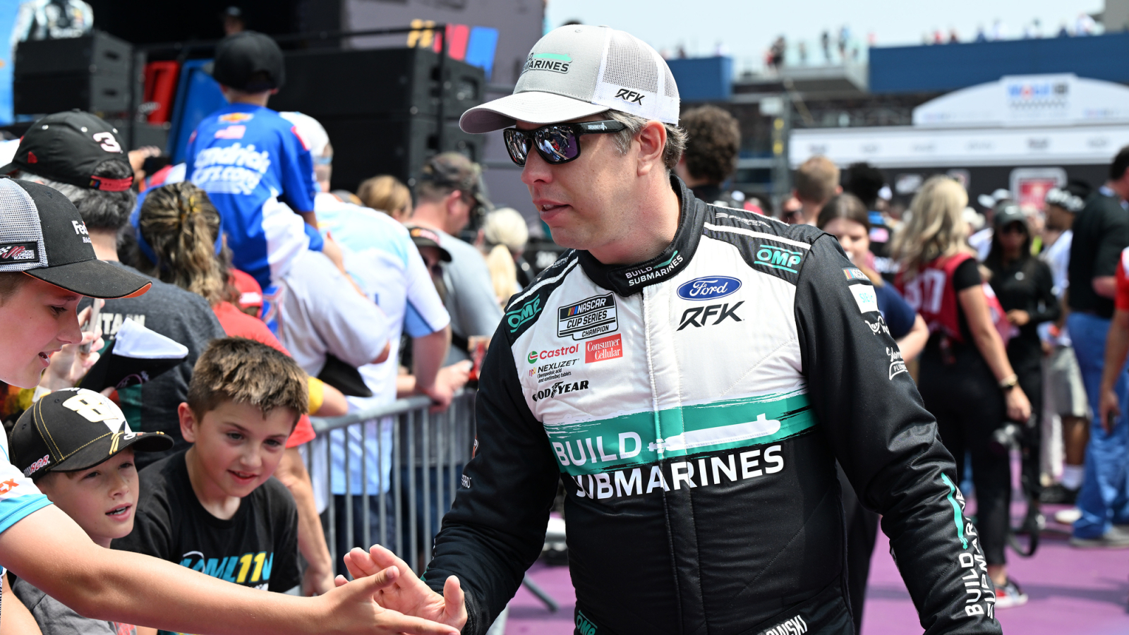 Brad Keselowski Joins Forces with LeBron James for Children’s Charity