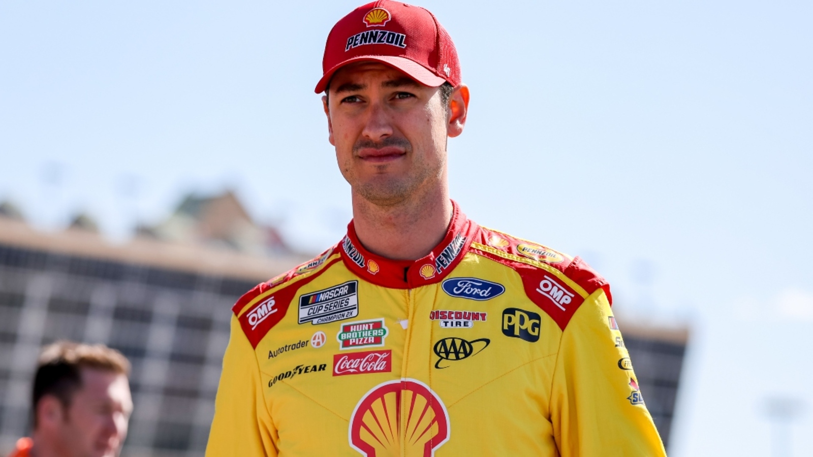 Joey Logano serving pass-through penalty to start Ambetter Health 400 due to unapproved gloves