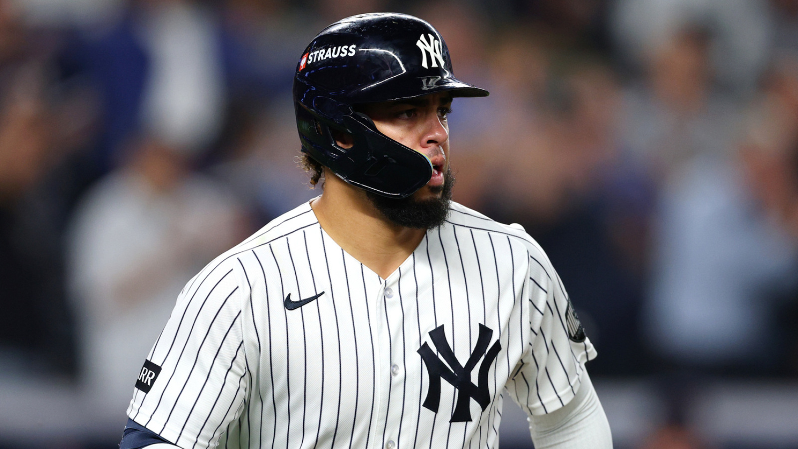 Yankees' Aaron Boone claims that Luis Garcia Jr. could take reps at second or third base next season