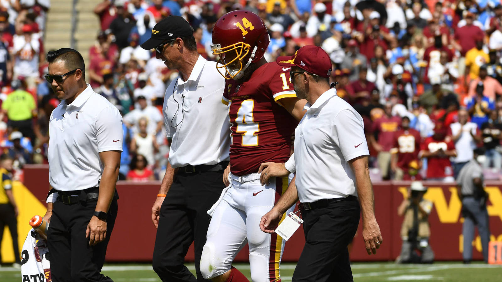 Report: Washington Football Team QB Ryan Fitzpatrick has hip surgery, season officially over