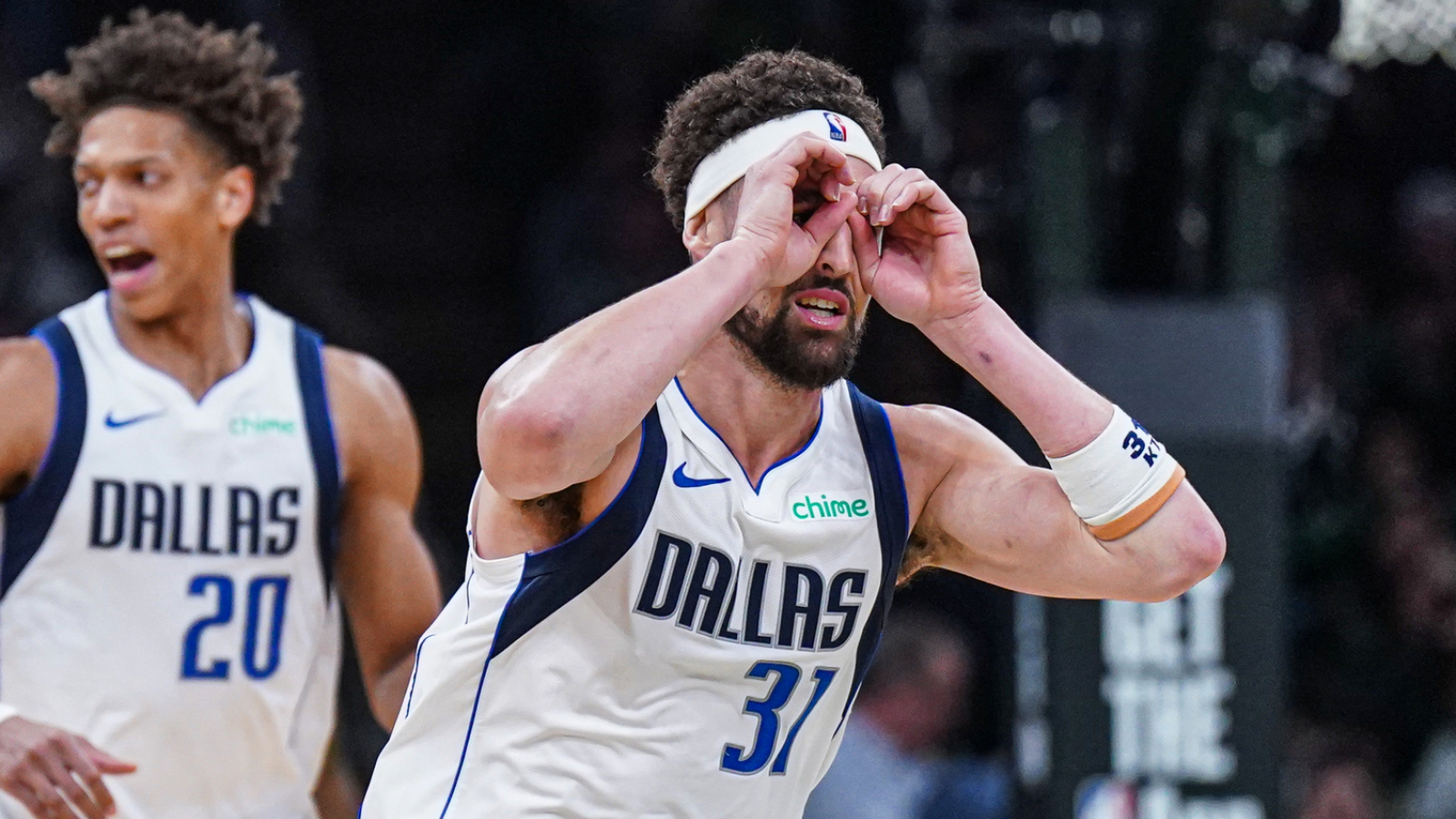 Mavericks show encouraging signs in upset win over Celtics