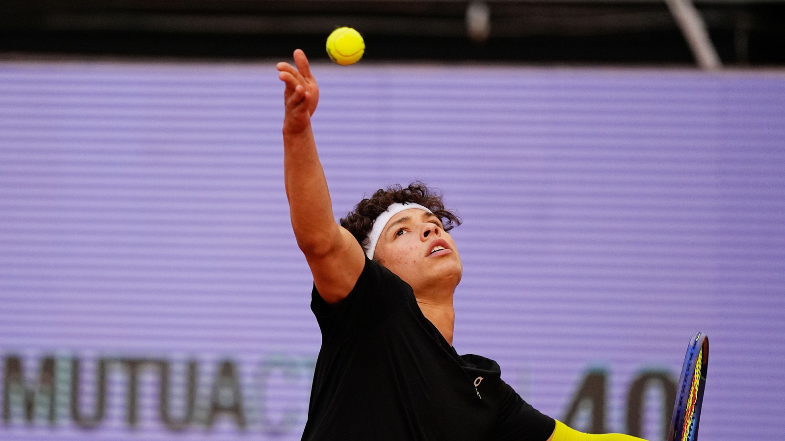Watch: Ben Shelton's serve damages electronic board during Madrid Open defeat